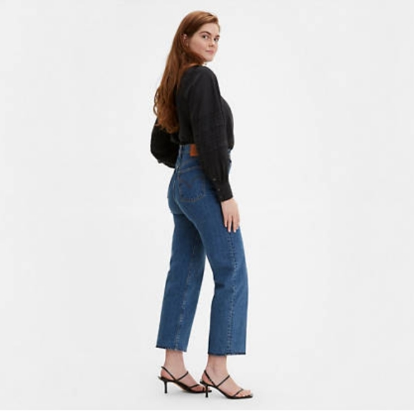 Levi's Ribcage Straight Ankle jeans in size 28 x 27 NWT - Picture 3 of 6